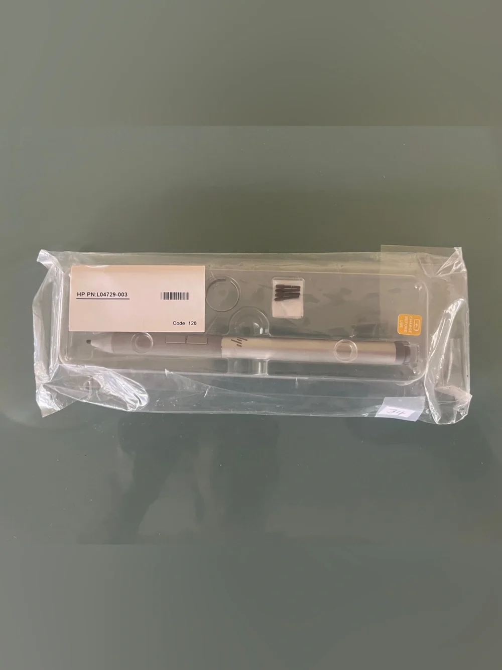 NWT HP Genuine Rechargeable Active Pen G3 (HP PN:L04729-003) NEW sealed